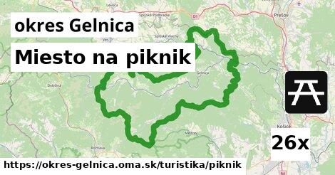 Miesto na piknik, okres Gelnica