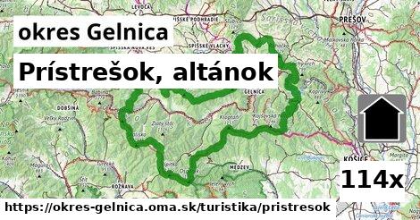 Prístrešok, altánok, okres Gelnica