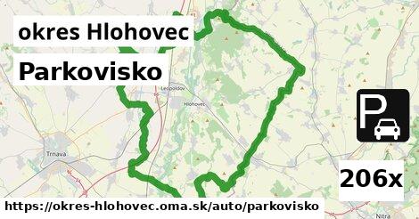 Parkovisko, okres Hlohovec