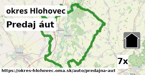 Predaj áut, okres Hlohovec