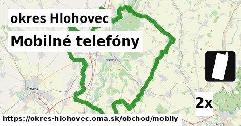 Mobilné telefóny, okres Hlohovec