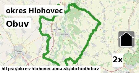 Obuv, okres Hlohovec