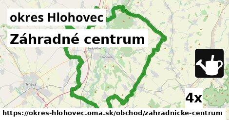 Záhradné centrum, okres Hlohovec