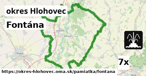 Fontána, okres Hlohovec