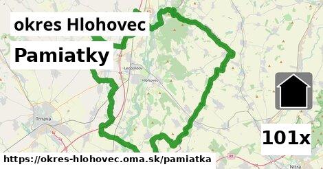 pamiatky v okres Hlohovec