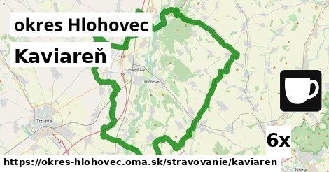 Kaviareň, okres Hlohovec