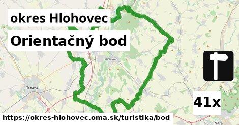 Orientačný bod, okres Hlohovec