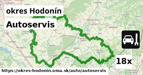 Autoservis, okres Hodonín