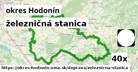 železničná stanica, okres Hodonín