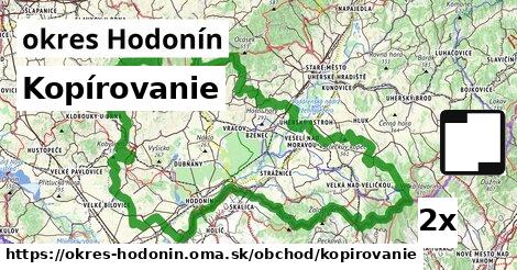 Kopírovanie, okres Hodonín
