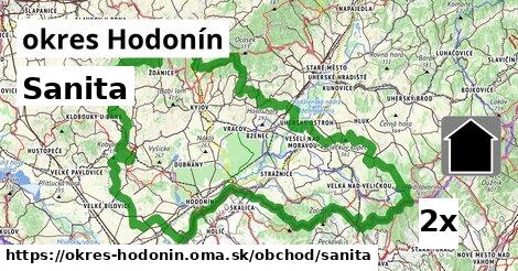 Sanita, okres Hodonín
