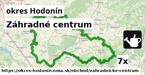 Záhradné centrum, okres Hodonín