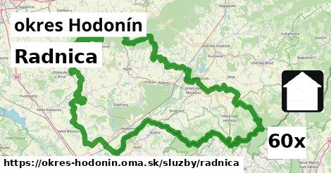 radnica v okres Hodonín