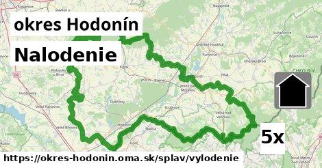 Nalodenie, okres Hodonín