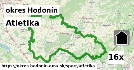 Atletika, okres Hodonín