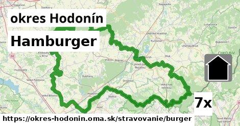 Hamburger, okres Hodonín