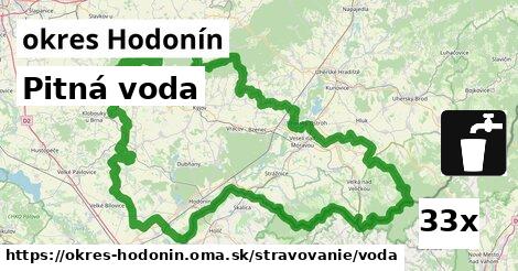 Pitná voda, okres Hodonín