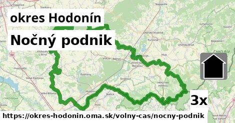 Nočný podnik, okres Hodonín