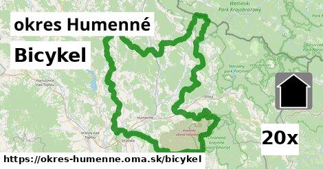 bicykel v okres Humenné