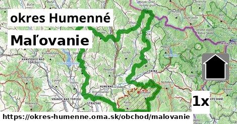 Maľovanie, okres Humenné