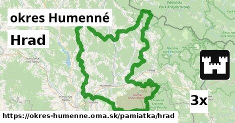 Hrad, okres Humenné