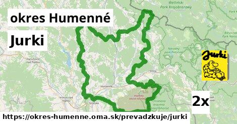 Jurki, okres Humenné