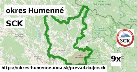 SCK, okres Humenné