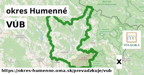 VÚB, okres Humenné