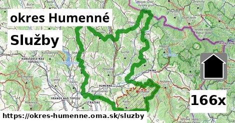 služby v okres Humenné