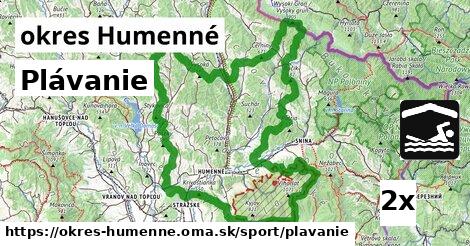 Plávanie, okres Humenné