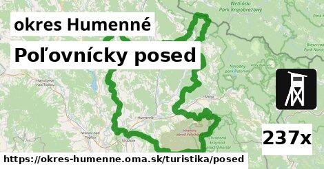 Poľovnícky posed, okres Humenné