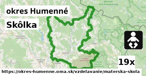 Skôlka, okres Humenné