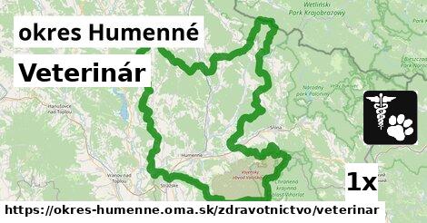 Veterinár, okres Humenné