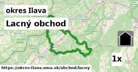 Lacný obchod, okres Ilava