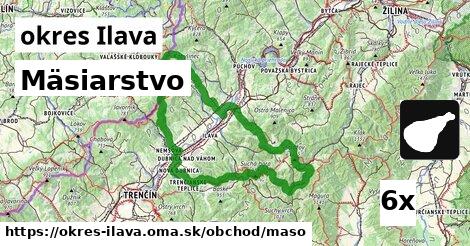 Mäsiarstvo, okres Ilava