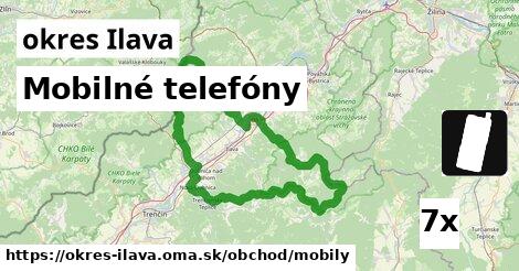 Mobilné telefóny, okres Ilava