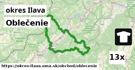 Oblečenie, okres Ilava