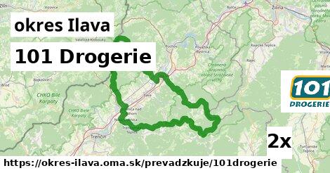 101 Drogerie, okres Ilava