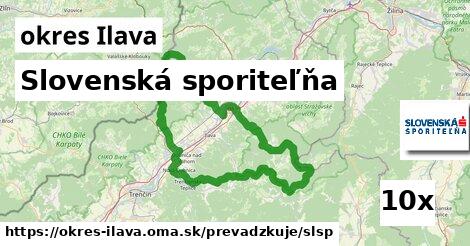 Slovenská sporiteľňa, okres Ilava