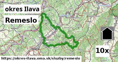 Remeslo, okres Ilava