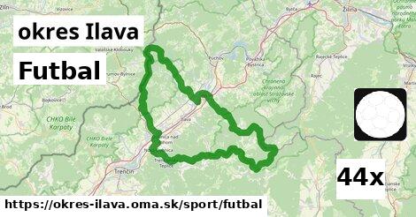 Futbal, okres Ilava