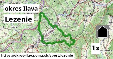 Lezenie, okres Ilava