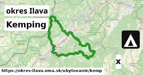 Kemping, okres Ilava