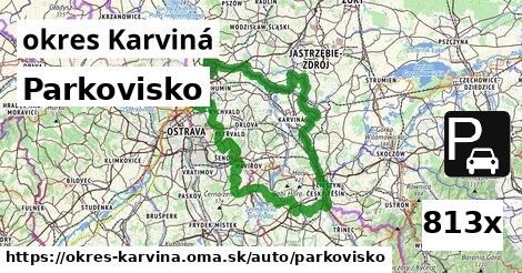 Parkovisko, okres Karviná