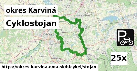 Cyklostojan, okres Karviná