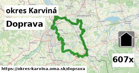 doprava v okres Karviná