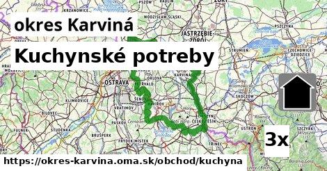 kuchynské potreby v okres Karviná