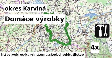 Domáce výrobky, okres Karviná