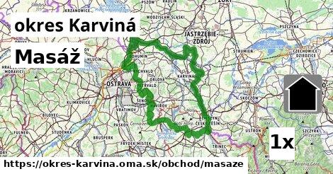 Masáž, okres Karviná