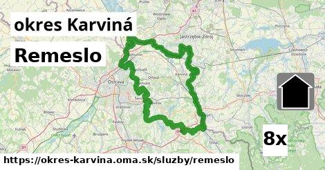 Remeslo, okres Karviná